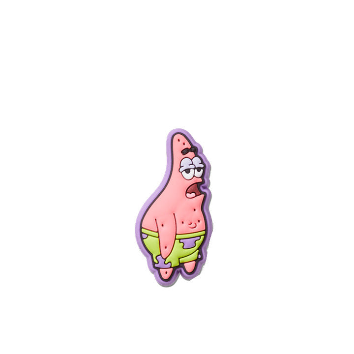 spongebob and patrick croc charms