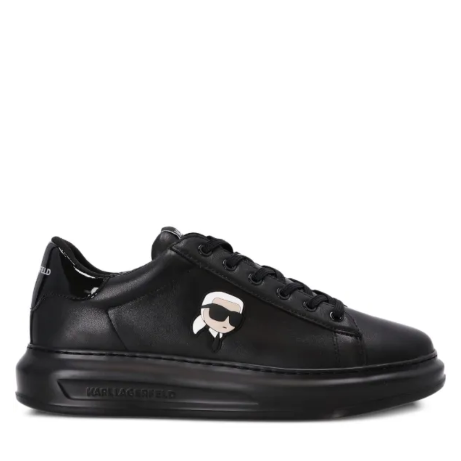 スニーカー KARL LAGERFELD Men Sneakers KL51210000 Black Men's KL MONOGRAM Kapri Sneaker by KARL LAGERFELD | Free