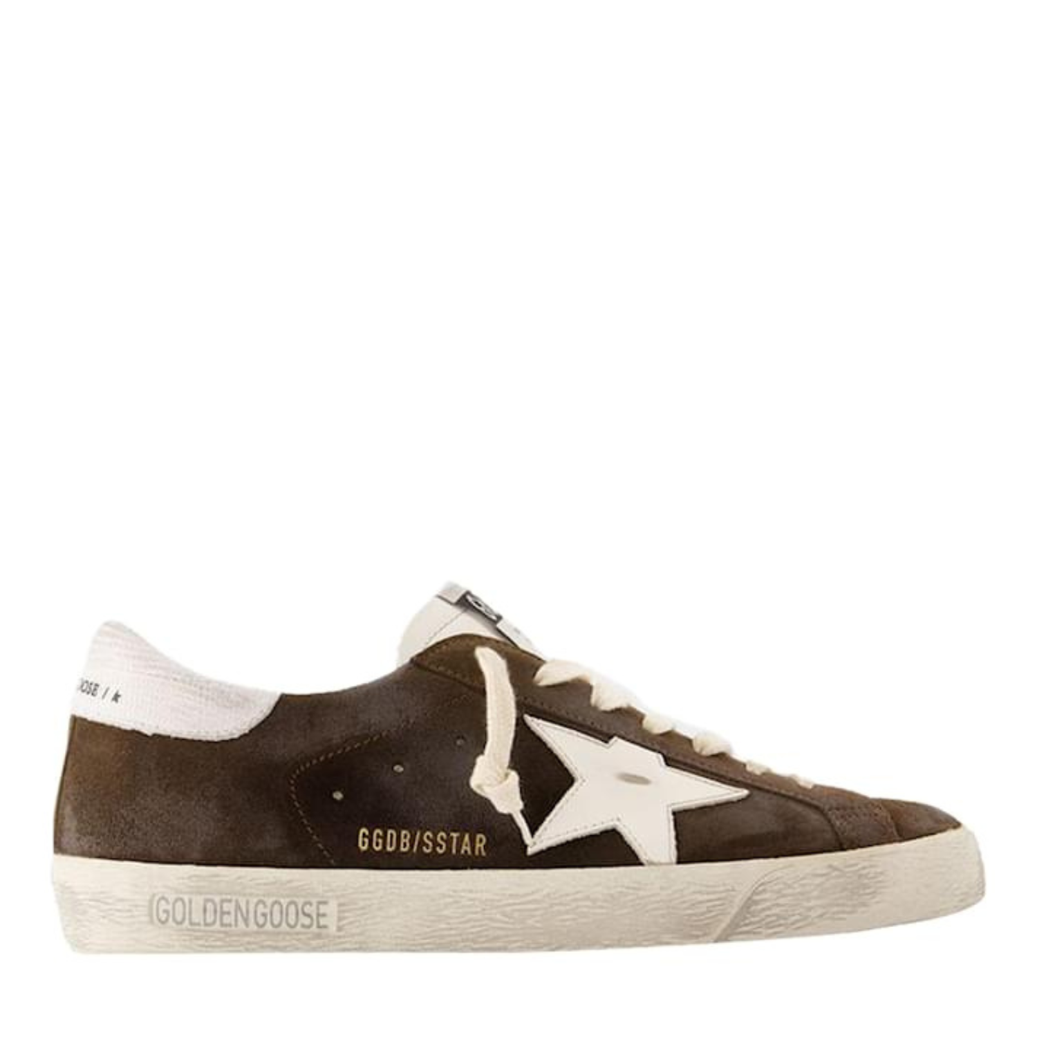 GOLDEN GOOSE SUPERSTAR BROWN WHITE SNEAKERS MEN – lovebycomo