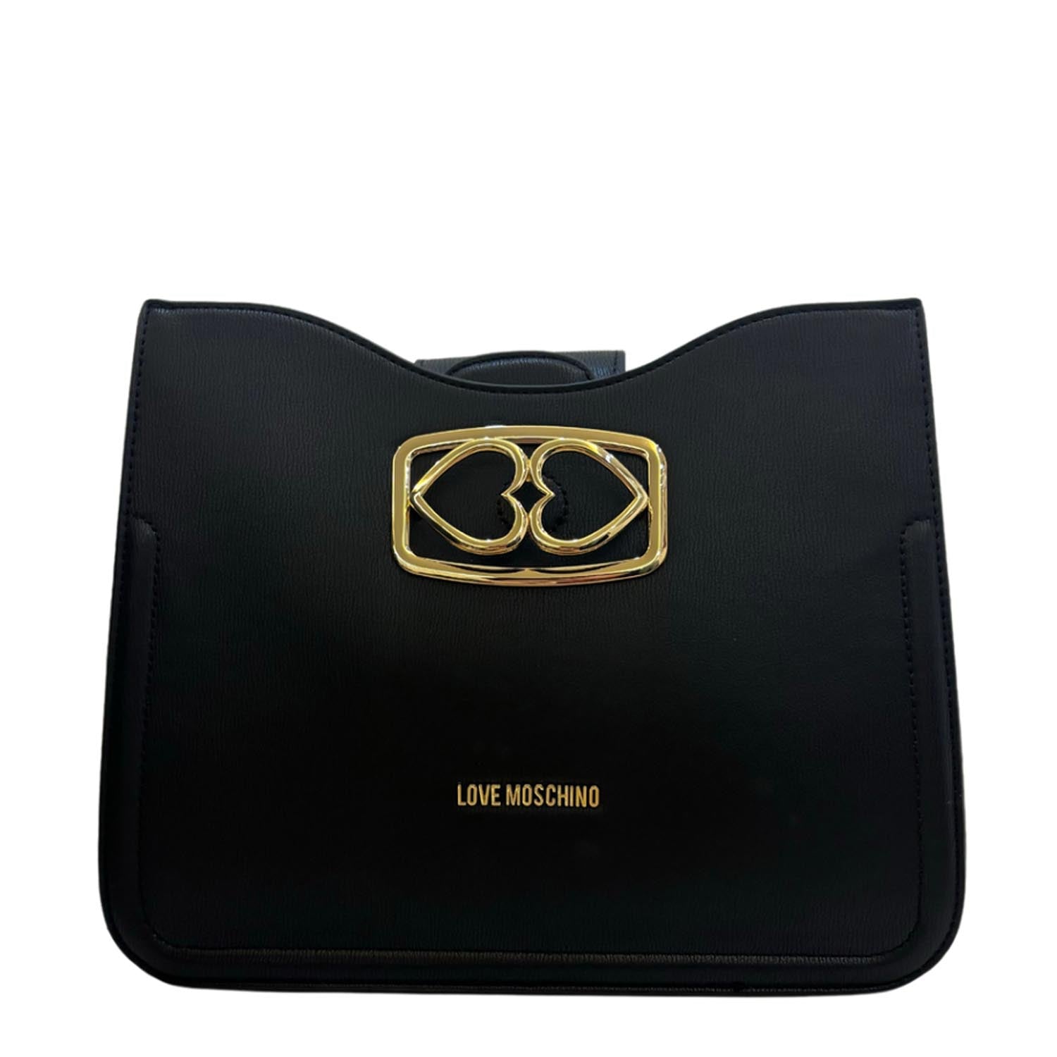 Love moschino discount black clutch bag