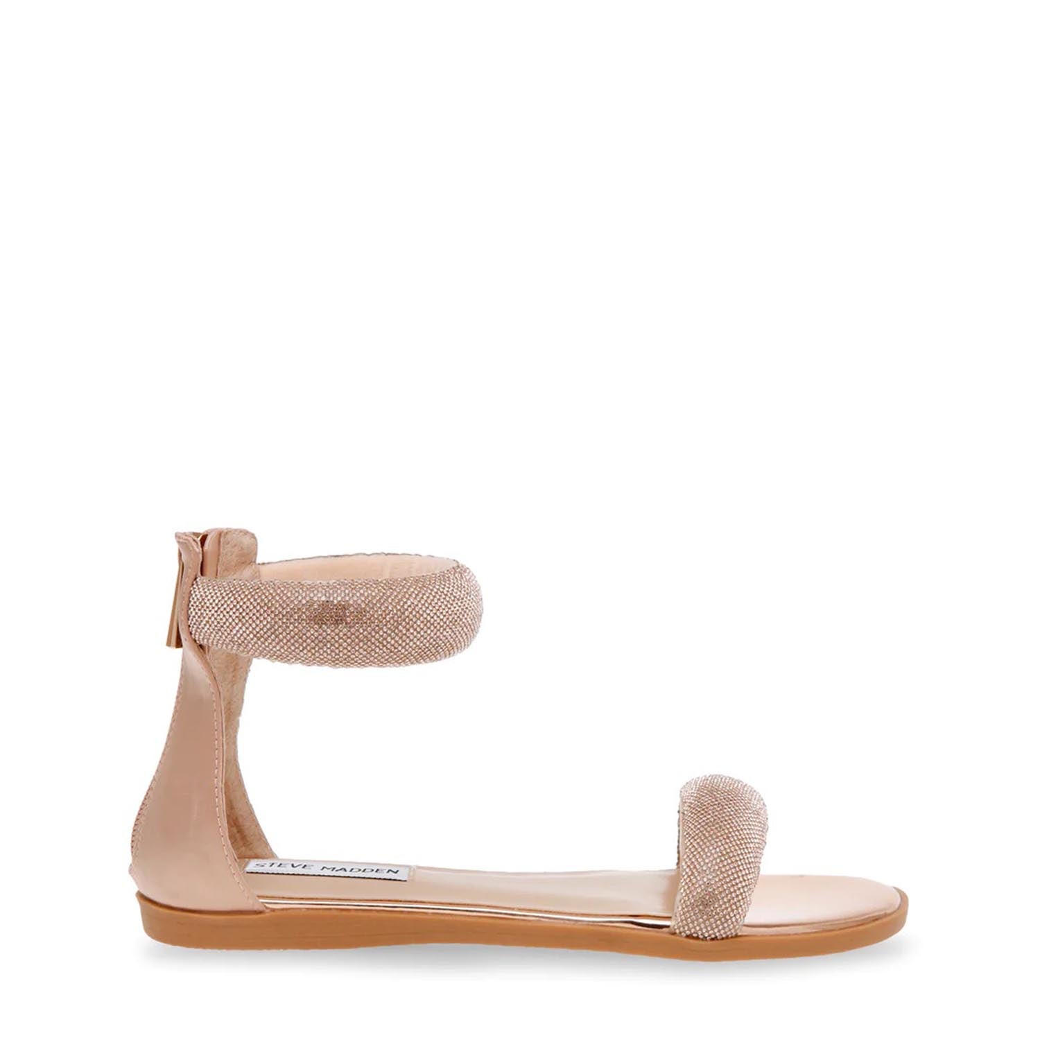 Rose gold sandals online steve madden